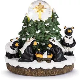 Demdaco Beartivity Musical Snow Globe