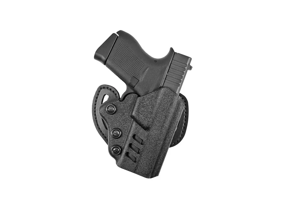 Desantis Gunhide OWB Holster, Fits Glock 43/43X, RH, Black, Right