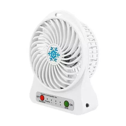 Diamond Visions Rechargeable Portable Fan #11-3256