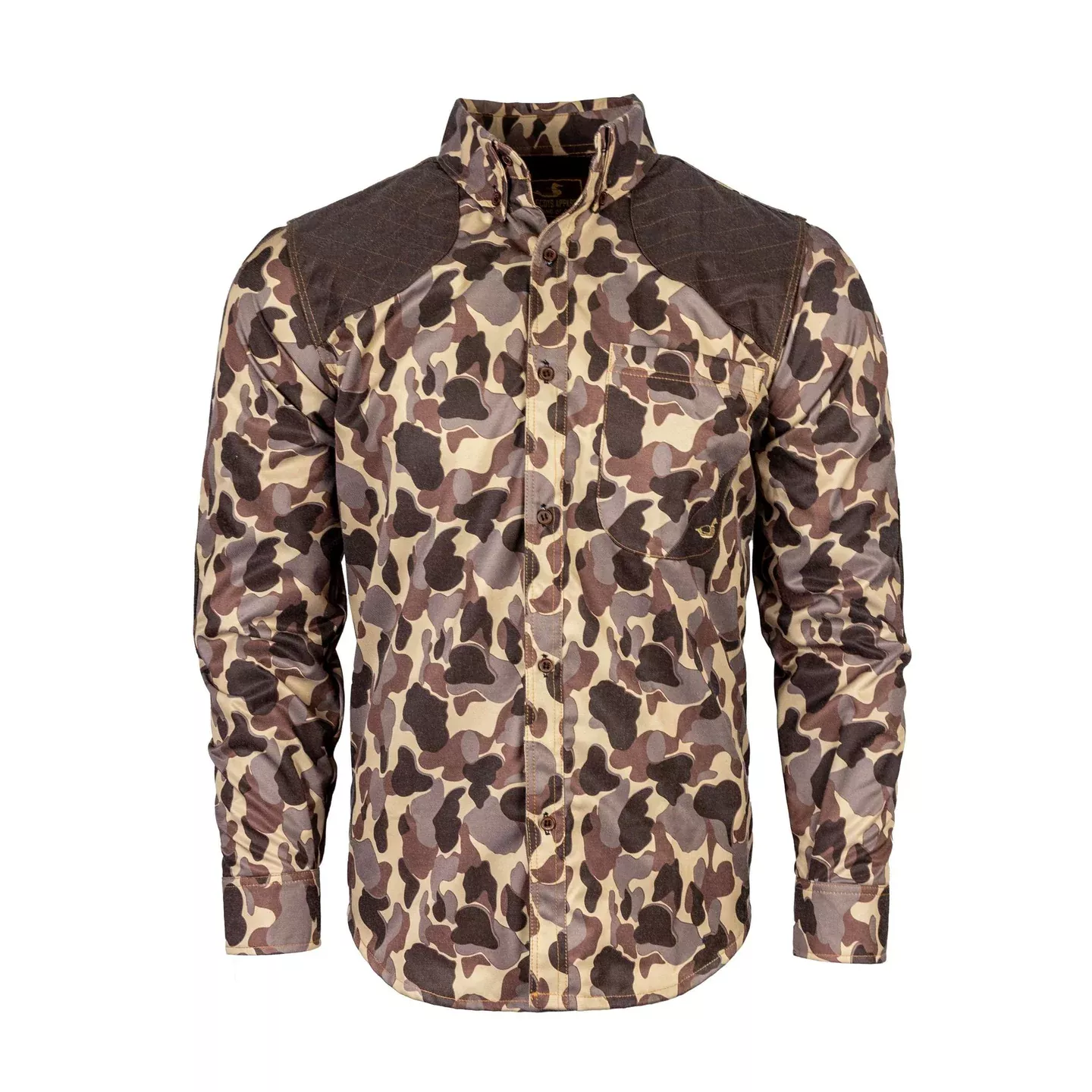 Dixie Decoys Men’s FrogSkin Camo Wingshooting Shirt