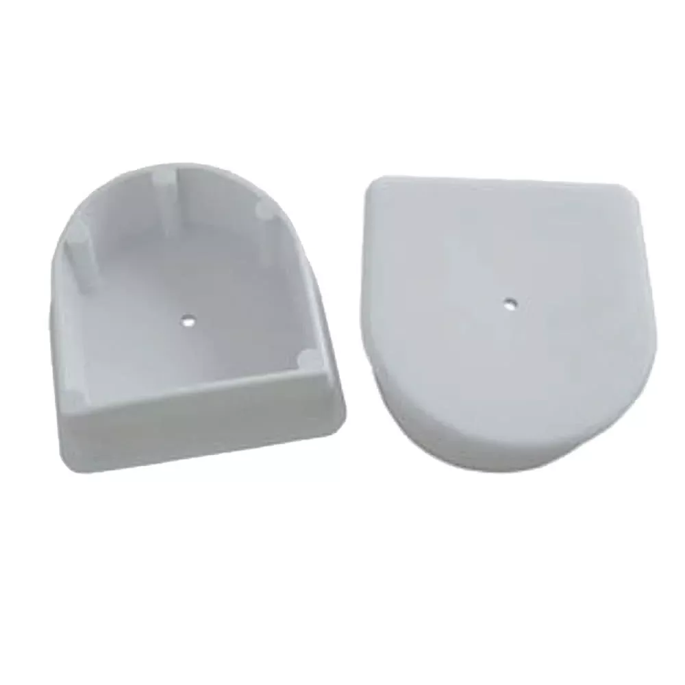 Dock Edge Large End Plug - White *2-Pack - DE1026F