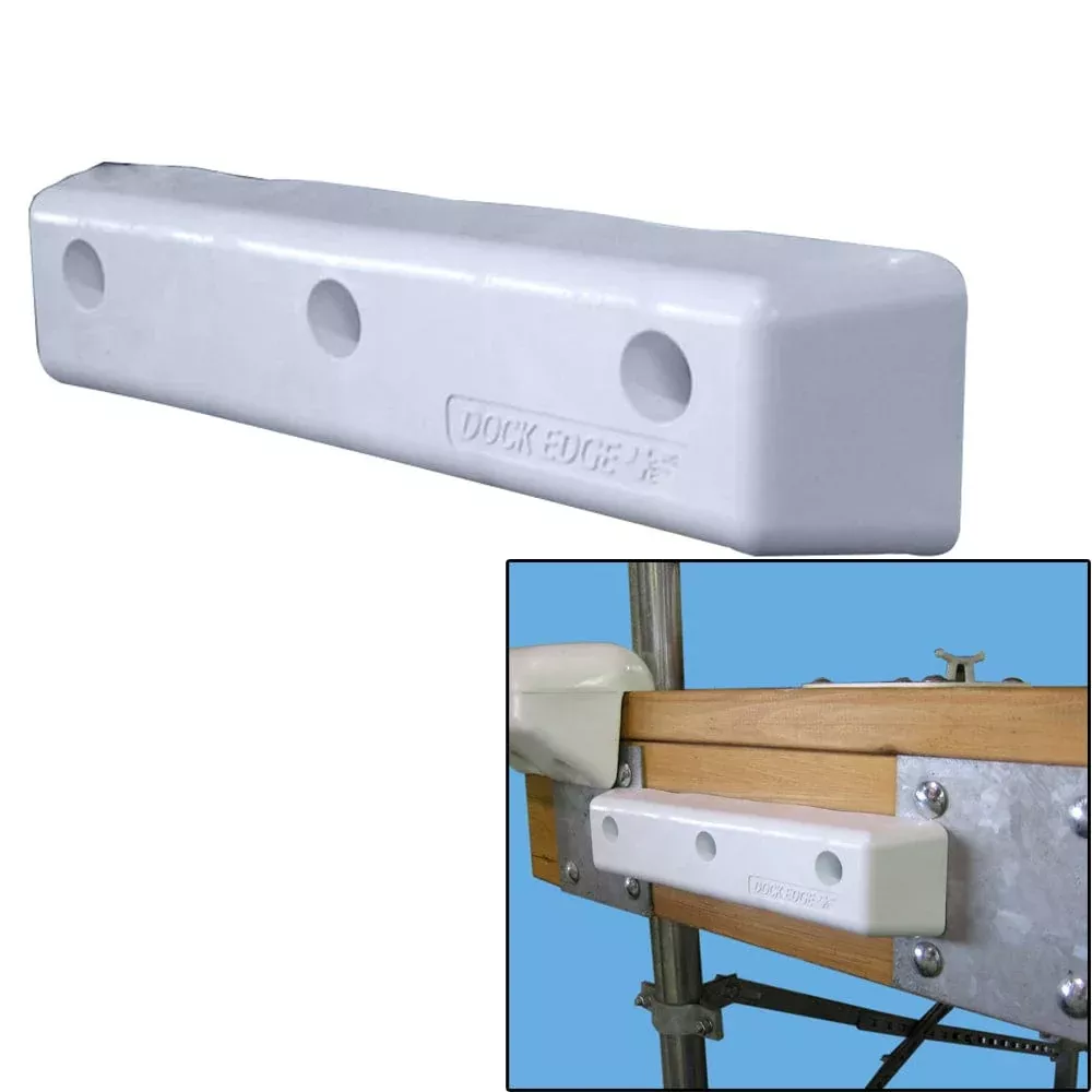 Dock Edge Protect Straight HD 12″ PVC Dock Bumpers