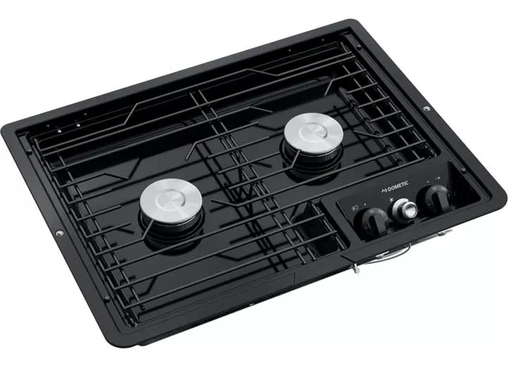 Dometic 2-Burner Drop-In Gas Cooktop, Black• 9108917574
