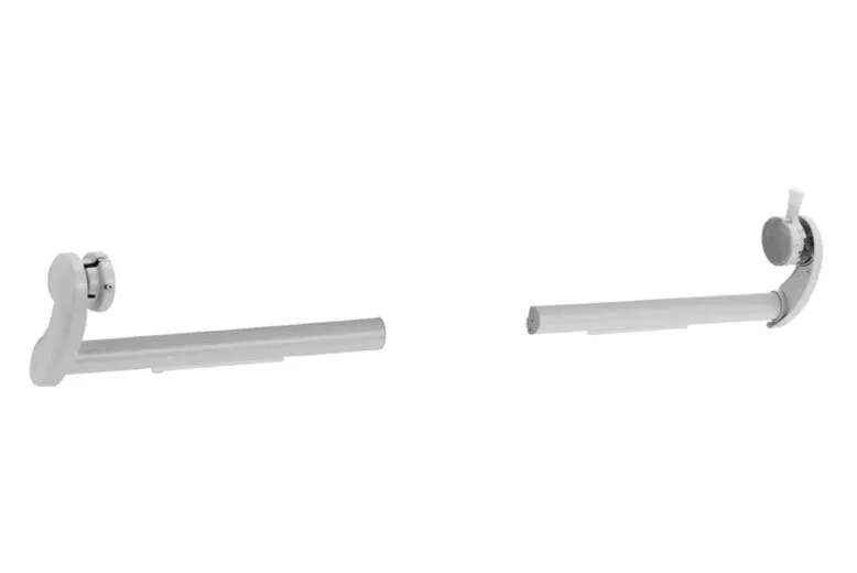 Dometic 90 Degree Short Bracket Kit for Slide Topper Awning, White• 9800018.402B