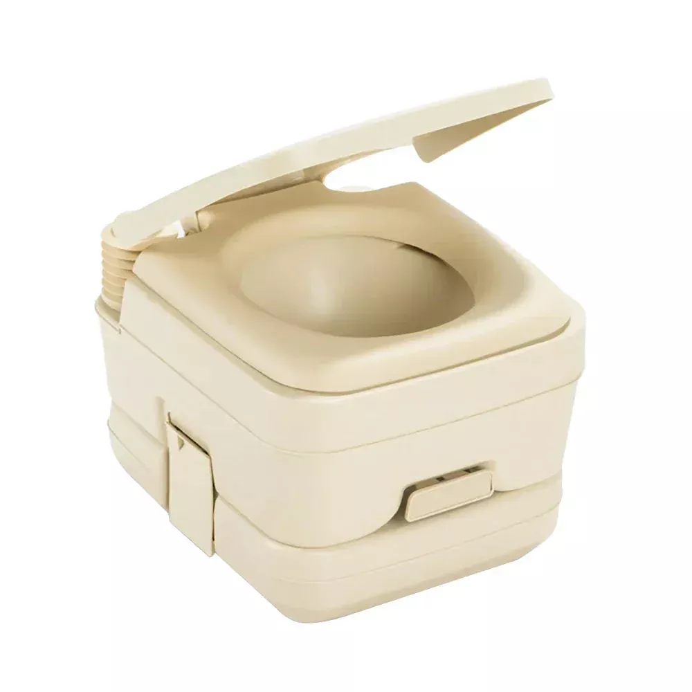 Dometic 964 MSD Portable Toilet w/Mounting Brackets – 2.5 Gallon – Parchment [311196402]
