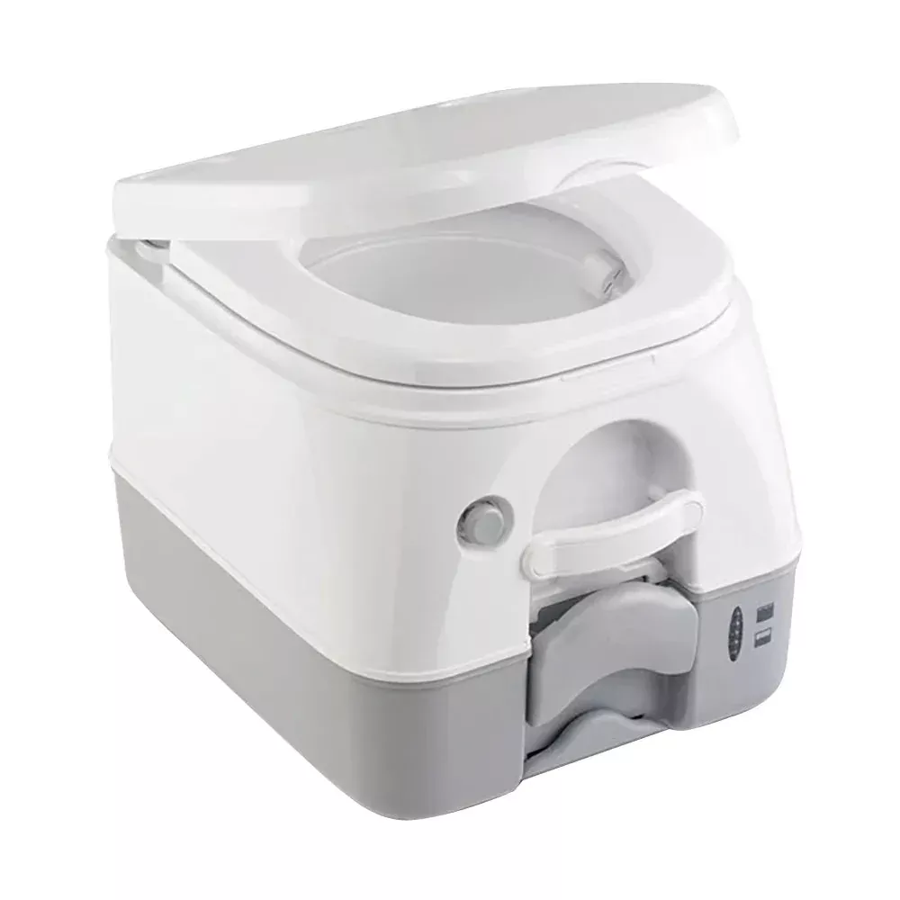 Dometic 972 Portable Toilet – 2.6 Gallon – Grey[301097206]