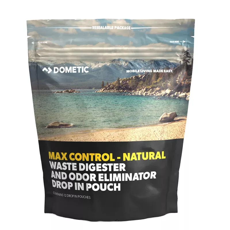 Dometic Max Control Waste DigesterOdor Eliminator Drop-In Pouch – 12-Pack