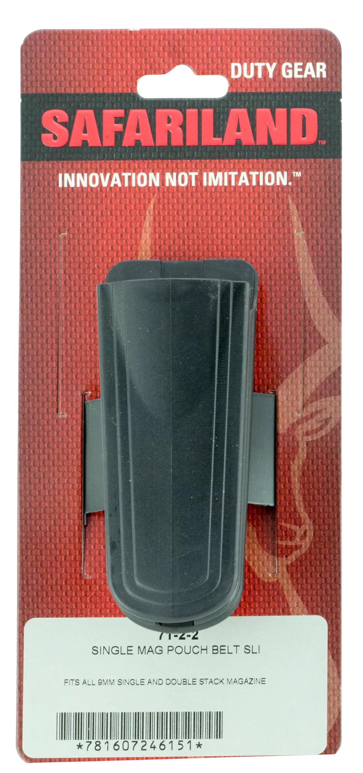 Double 9mm Polymer Magazine Pouch