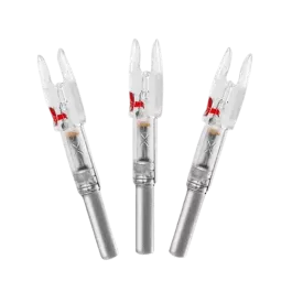 DoubleTake Archery Halo Nock Lighted 3 Pack Micro Red (.165"-.166")