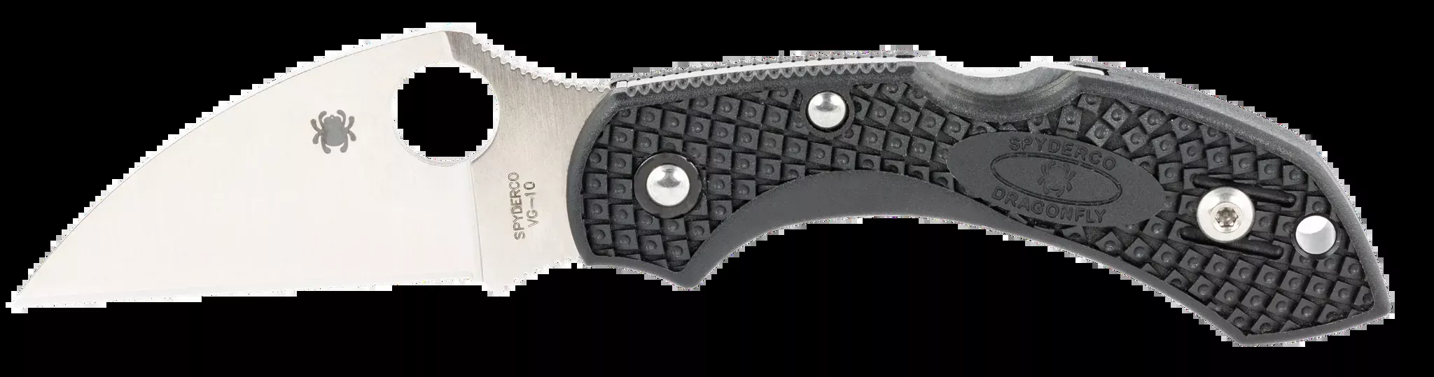 Dragonfly 2 Lightweight 2.28″ Wharncliffe Plain Blade Folding Knife
