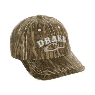 Drake Distressed 6-Panel Ball Cap #DH4165