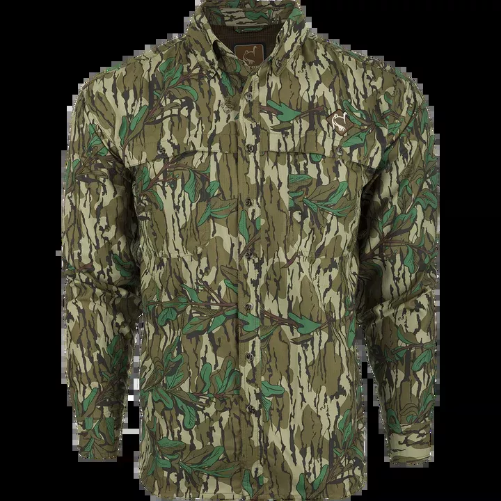 Drake Men’s Mesh Back Flyweight Turkey Shirt #OT1000MEN012