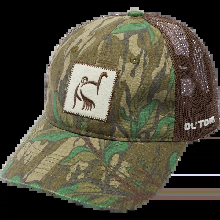 Drake Ol’ Tom Women’s Mesh Back Camo Ponytail Cap #659601368806