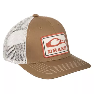 DRAKE Square Patch Mesh Back Cap