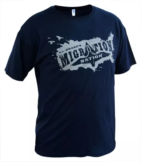 Drake Waterfowl Migration Nation Short Sleeve T-Shirt
