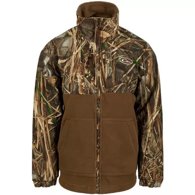 DRAKE Youth Eqwader Realtree Max-7 Full Zip Jacket (DW3040-038)