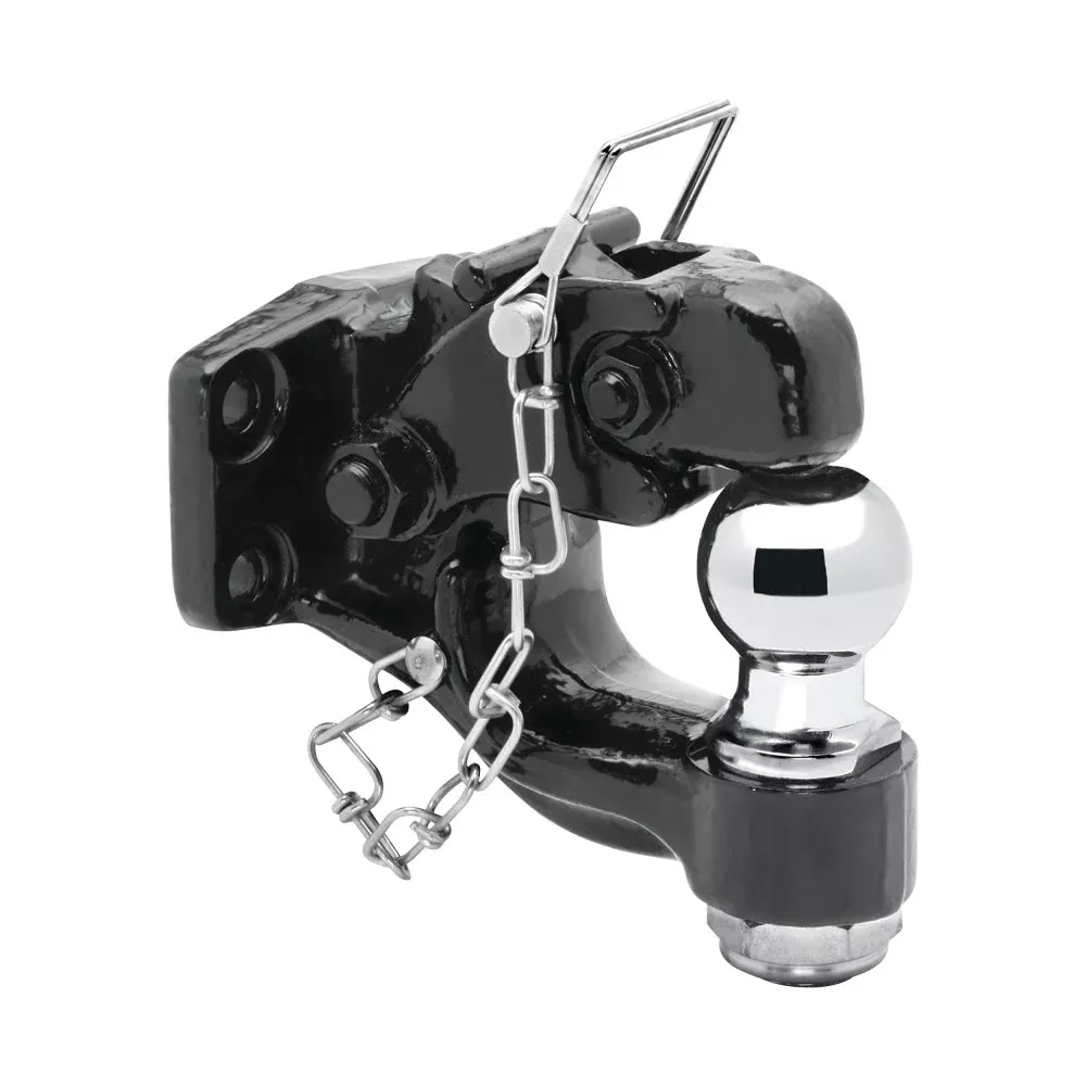 Draw-Tite Pintle Hook & Ball Combination, Bolt-On, 16,000 lbs. Capacity Hook, 2 Inch Diameter Ball, 10,000 lbs. Capacity Ball• 6301120