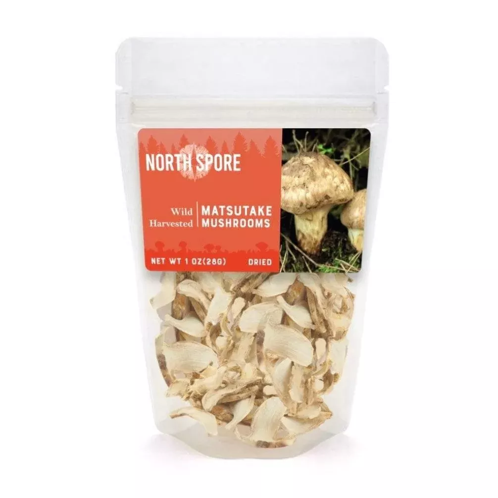 Dried Wild Matsutake Mushrooms