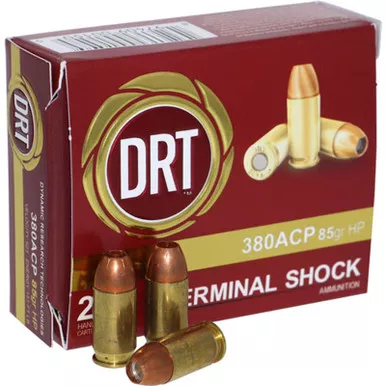DRT 81155 TS .380 ACP 85GR HP 20 Rounds