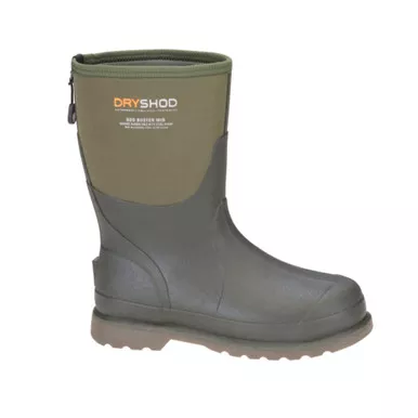 DRYSHOD Mens Sod Buster Moss/Grey Mid Boot (SDB-MM-MS)