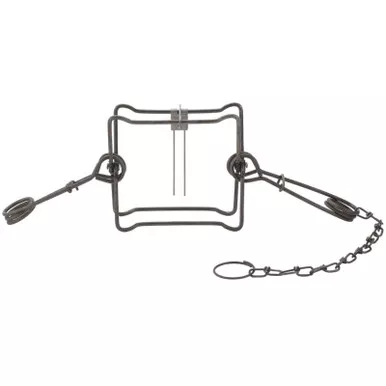 Duke #160 Body Trap Steel Silver
