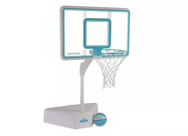 Dunn-Rite Splash & Shoot Clear Adjustable Height Premium Pool Basketball Hoop• B6000C