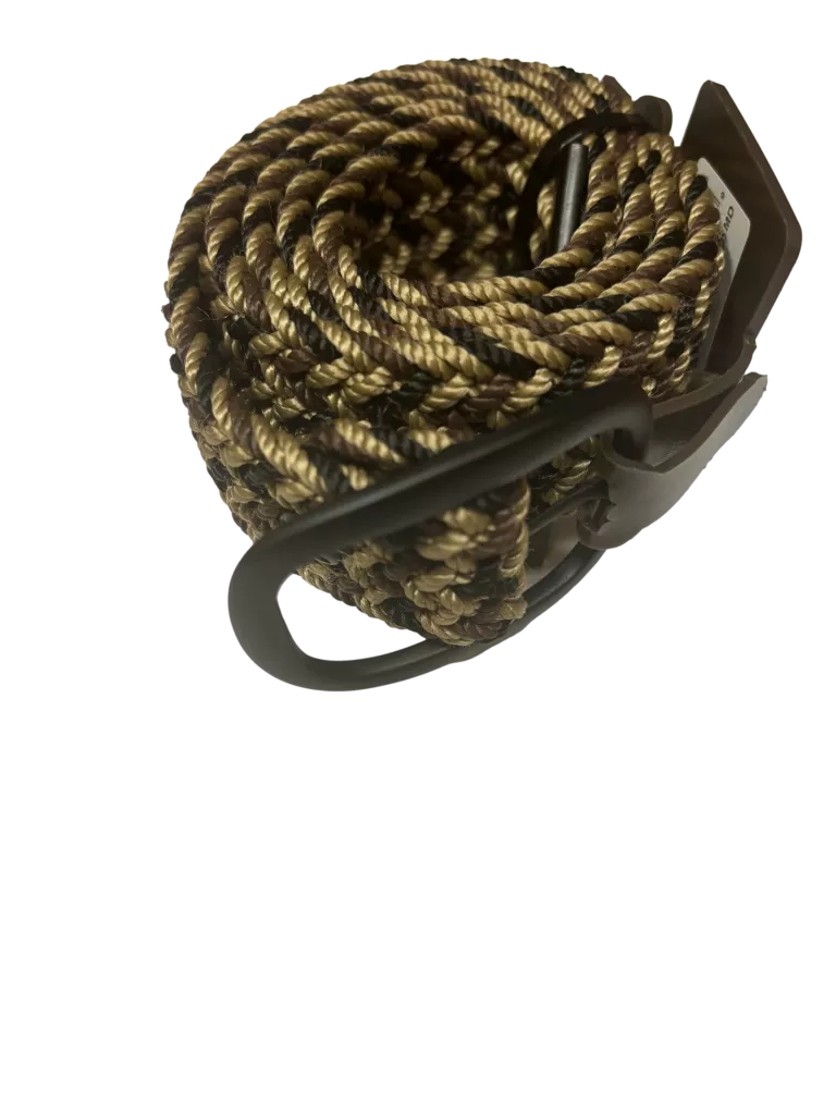 A A & E Leathercraft 1-1/2″ Brown Web Belt #413967210
