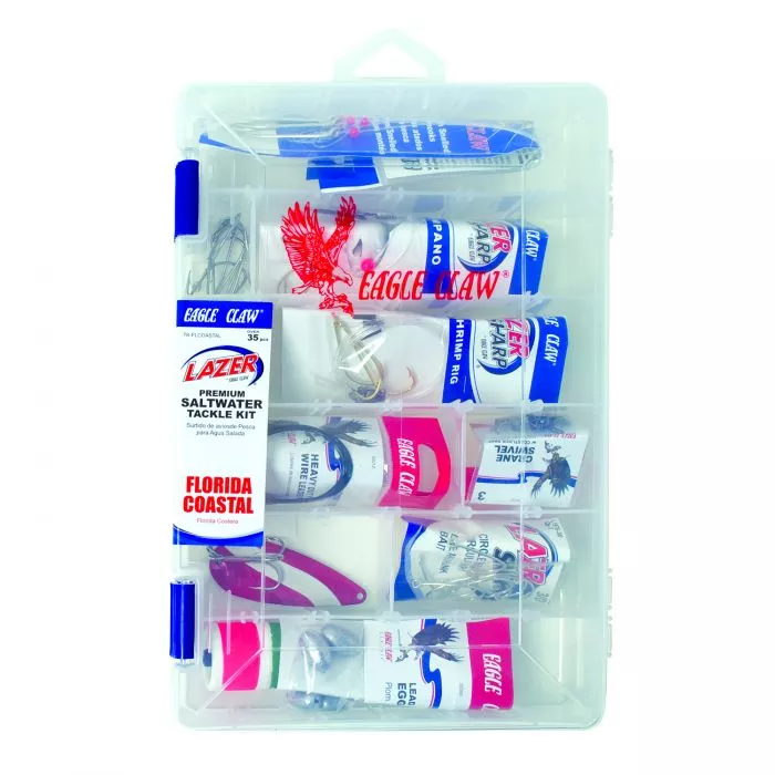Eagle Claw Florida Coastal Saltwater Tackle Kit #TK-FLCOASTAL