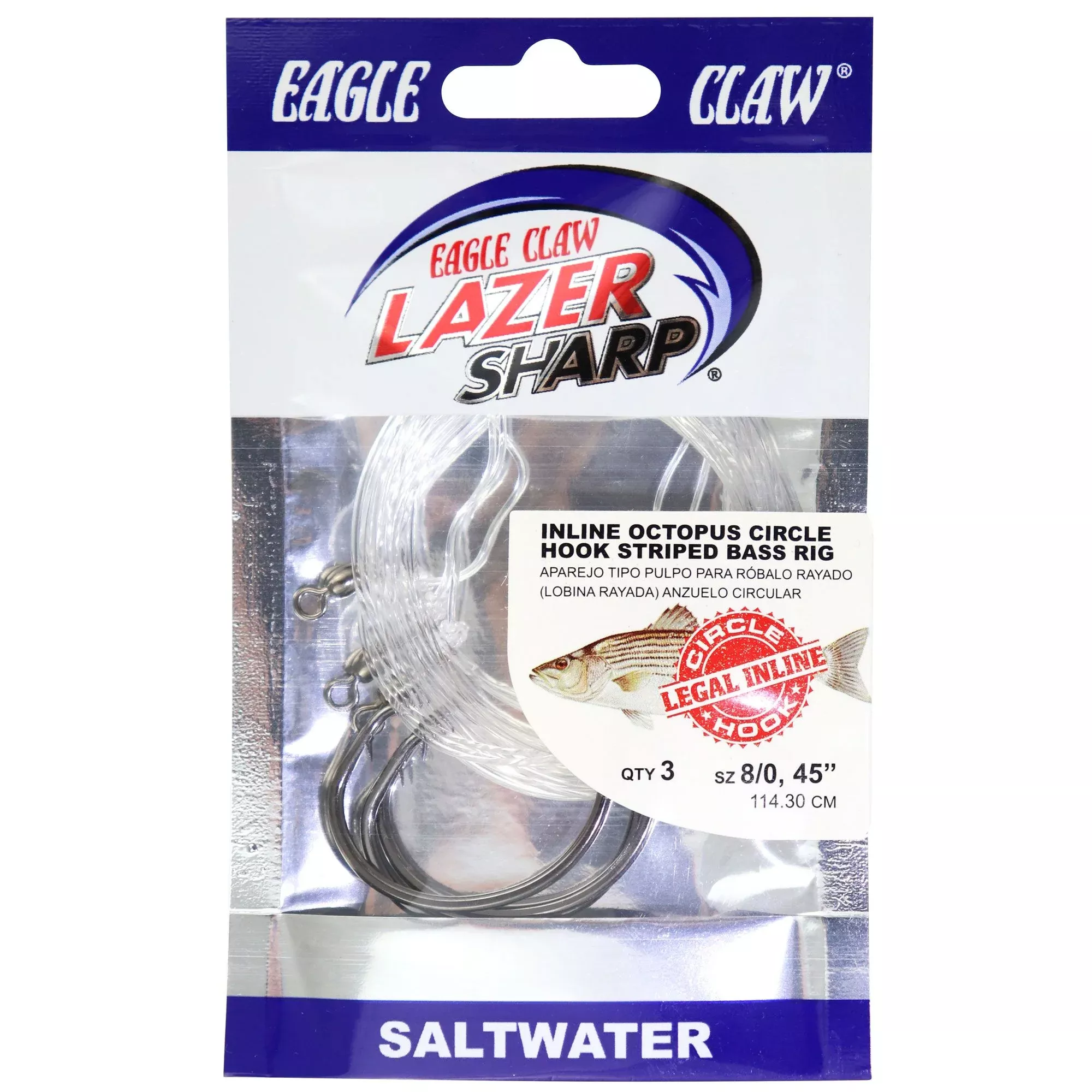 Eagle Claw Lazer Octopus Hook Rig