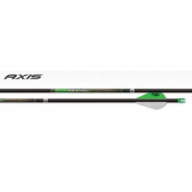 EASTON 4MM AXIS LONG RANGE MATCH GRADE ARROWS 250 BLAZER VANES 6 PK.