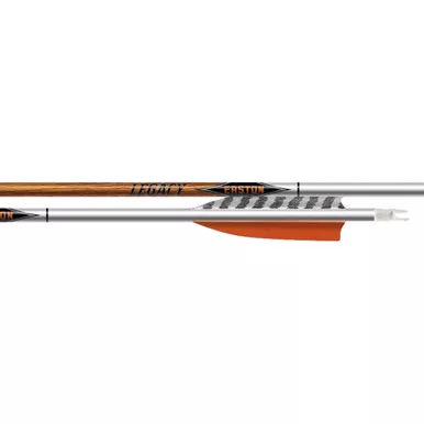 Easton Carbon Legacy 5mm Arrows With 4 In. Helical Feathers