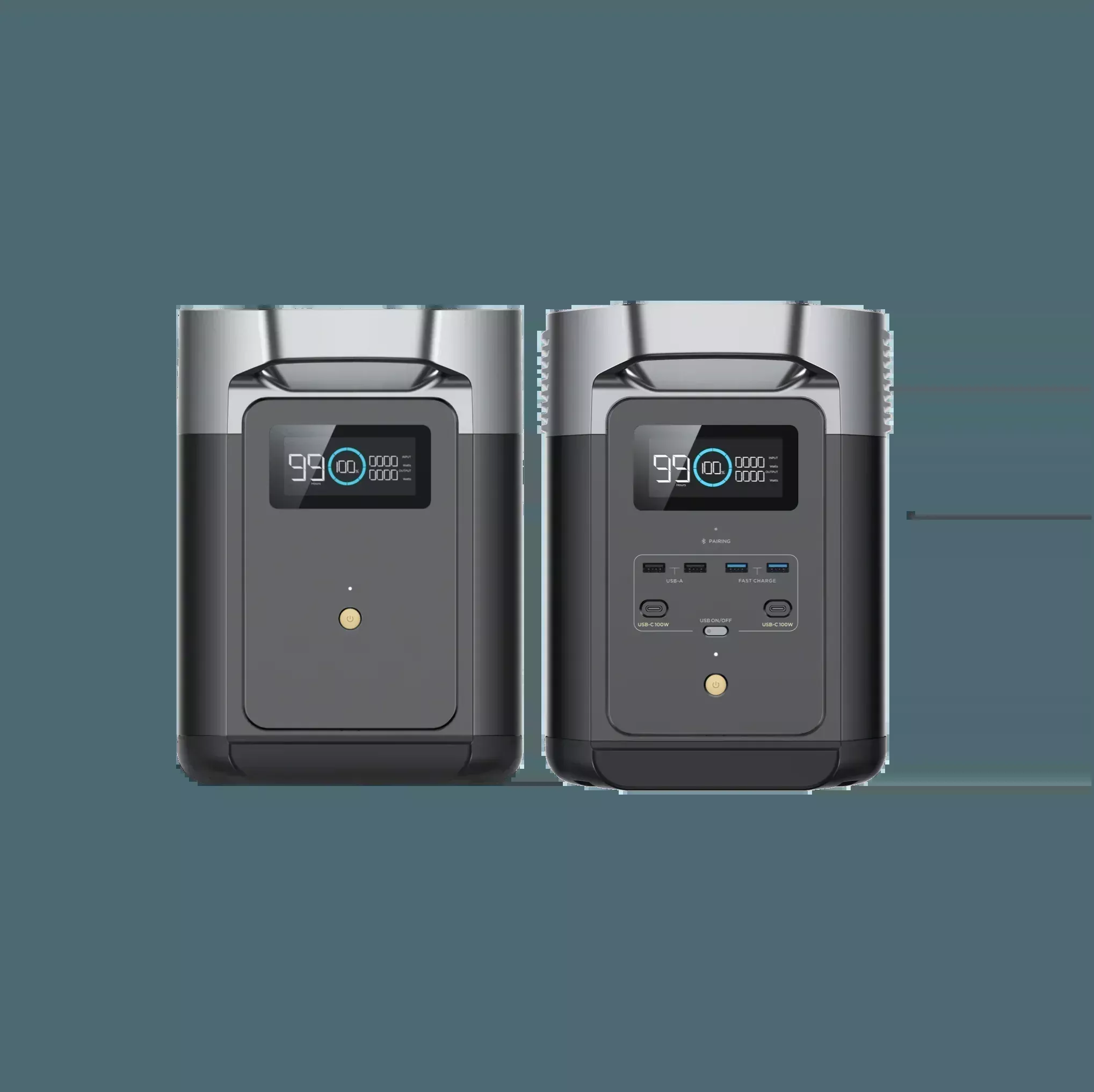 EcoFlow DELTA 2 + DELTA 2 Smart Extra Battery | 2048Wh Portable Power Station Expandable Backup Battery
