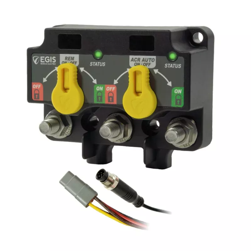 Egis Dual XD – NMEA 2000 – ACR/Relay w/Knobs – 8 Position DT