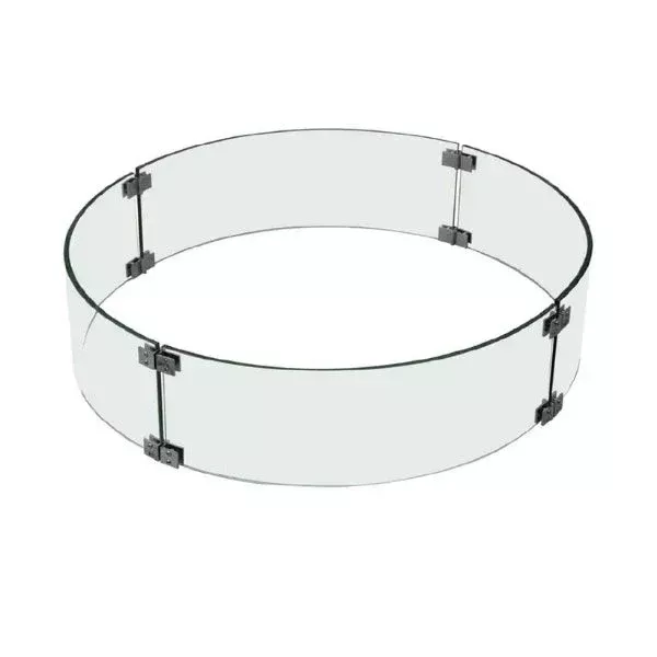 Elementi Lunar Wind Shield For Fire Pit OFG101-WS