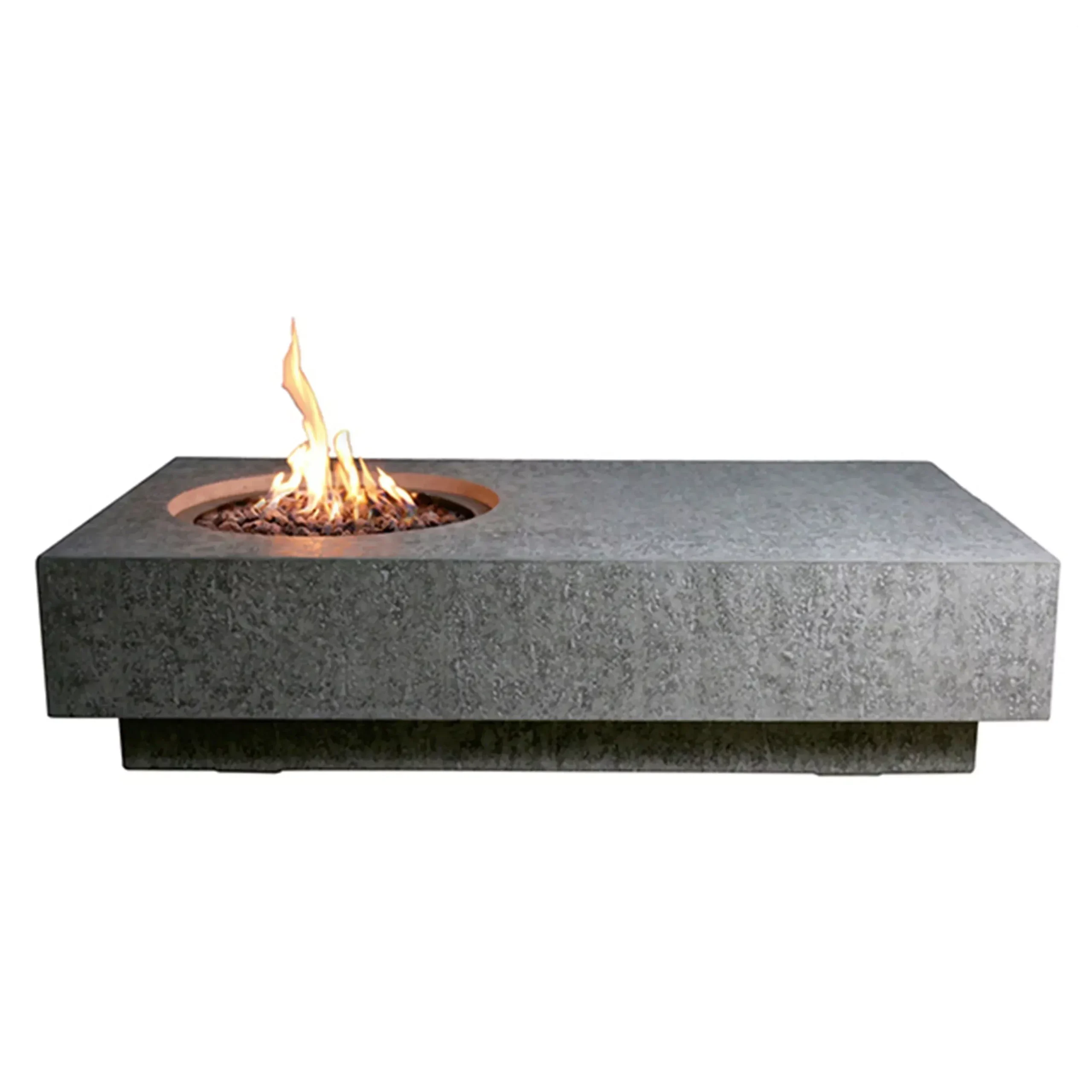 Elementi Metropolis Fire Pit Table – Light Gray
