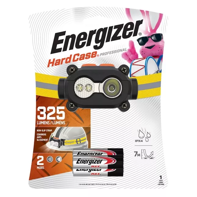 Energizer Hard Case Professional Rugged Headlamp #TUFHD31PE