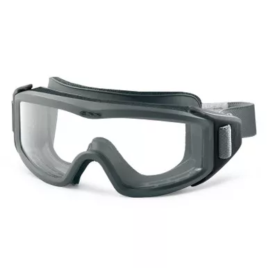 ESS 740-0410 Flight Pro Goggles, Black Frame w/ Clear & Smoke Gray Lens