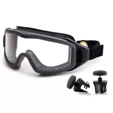 ESS 740-0535 Firepro 1971 EX-1 Goggles w/ Black Frame & Clear Lens