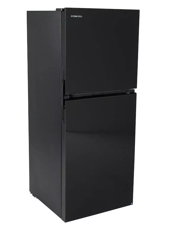 Everchill RV Refrigerator - 12V, 10.7 cu. ft., Left Hinge, Black• 2022302310