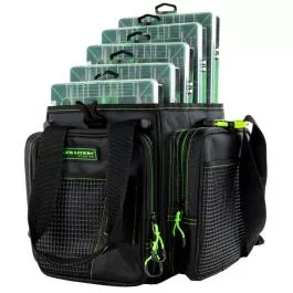 Evolution Drift Series Topless Horizontal Tackle Bags - 3600 - Green/Black