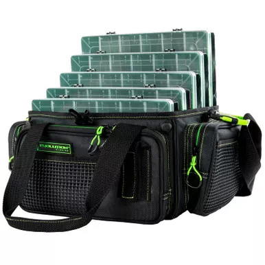 Evolution Outdoor H37007-EV Horizontal 3700 Drift Series Topless Tackle Bag, Green