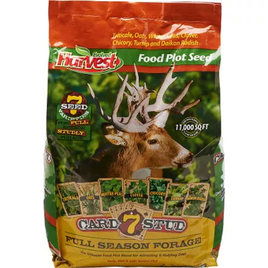 Evolved Harvest 7 Card Stud Food Plot Blend, 1/4 Acre