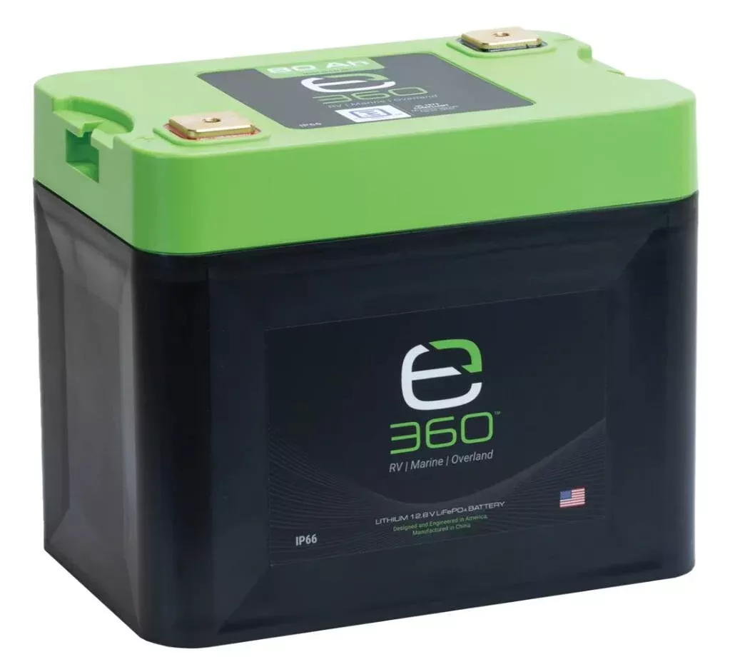 Expion 360 12V Group 24 80Ah LifePO4 Deep Cycle Battery• EX-G24-80C
