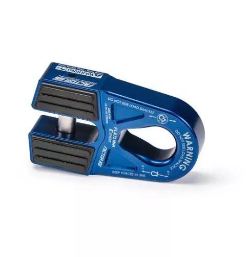 Factor 55 Flatlink E Expert Winch Shackle Mount, Blue• 00080-02