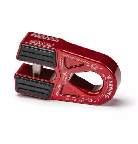 Factor 55 Flatlink E Expert Winch Shackle Mount, Red• 00080-01