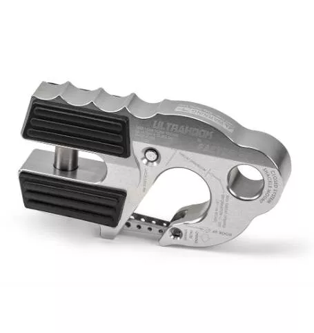 Factor 55 UltraHook Winch Hook with Shackle Mount, Silver• 00250-05
