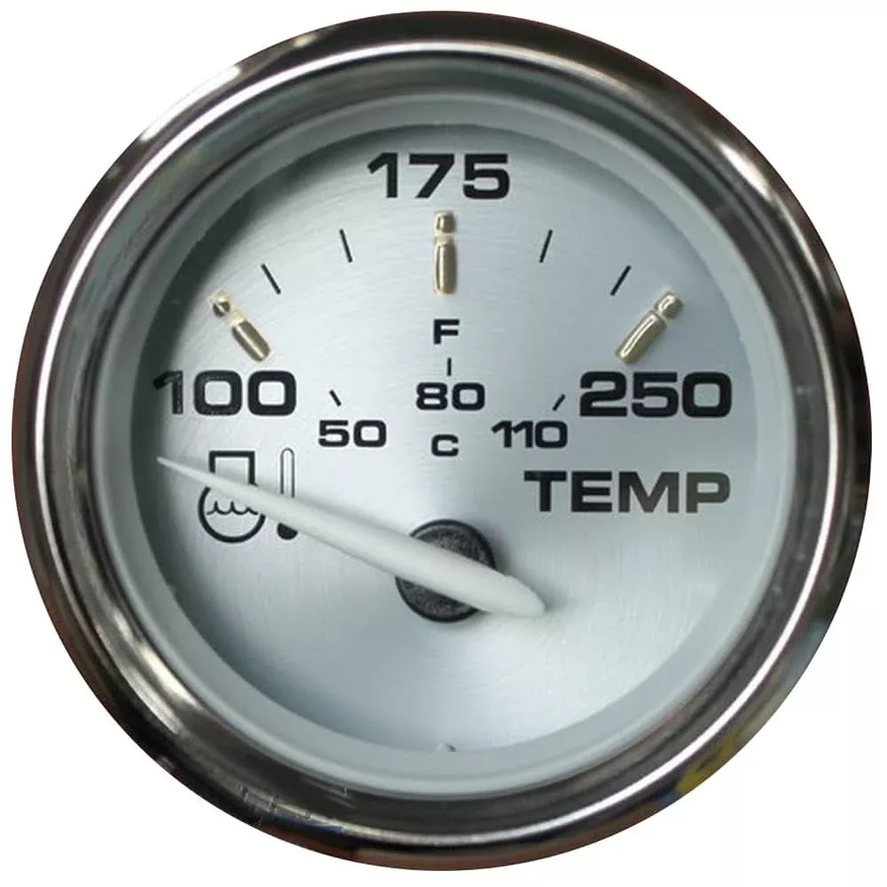 Faria Kronos 2″ Water Temperature Gauge [19003]