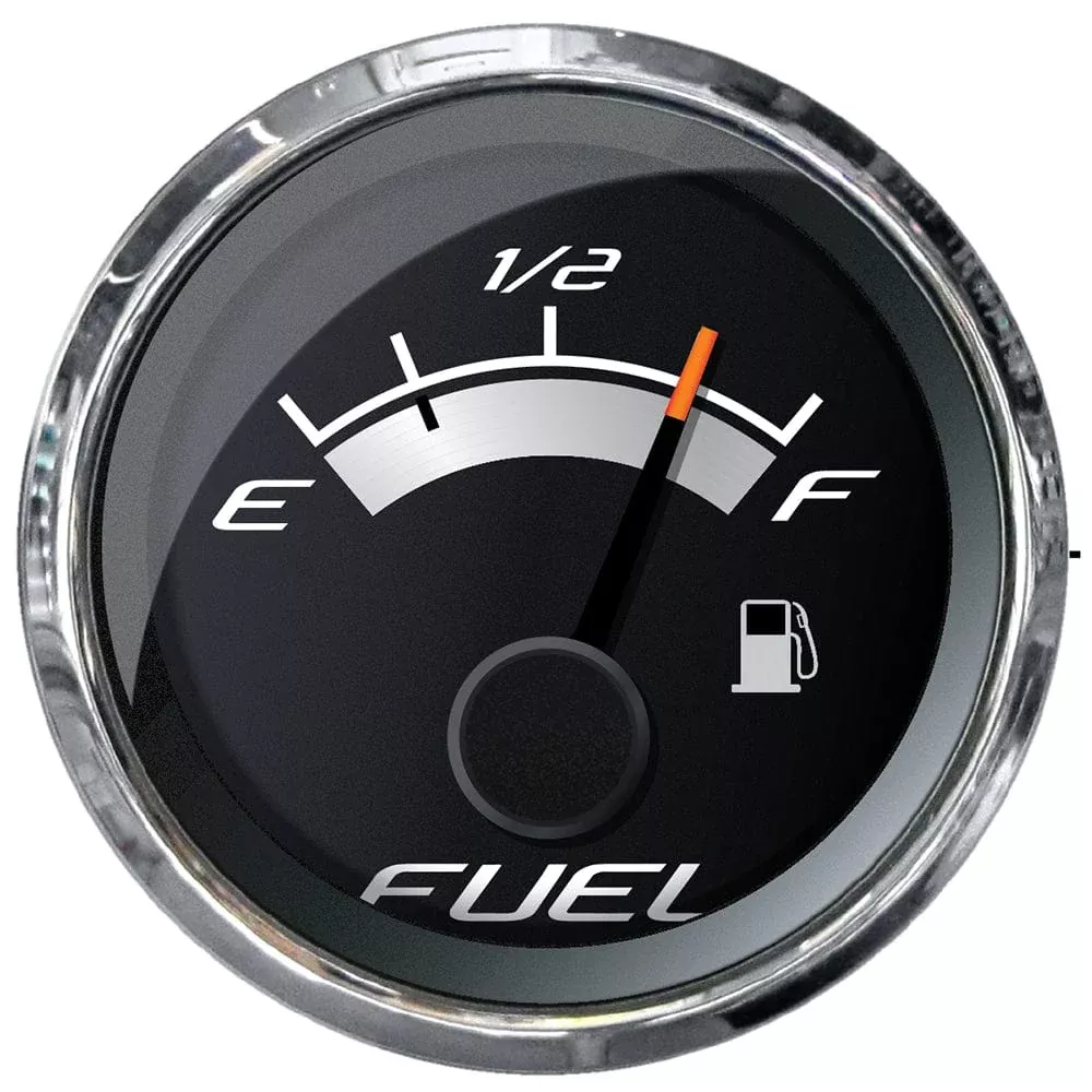 Faria Platinum 2″ Fuel Level Gauge (E-1/2-F)