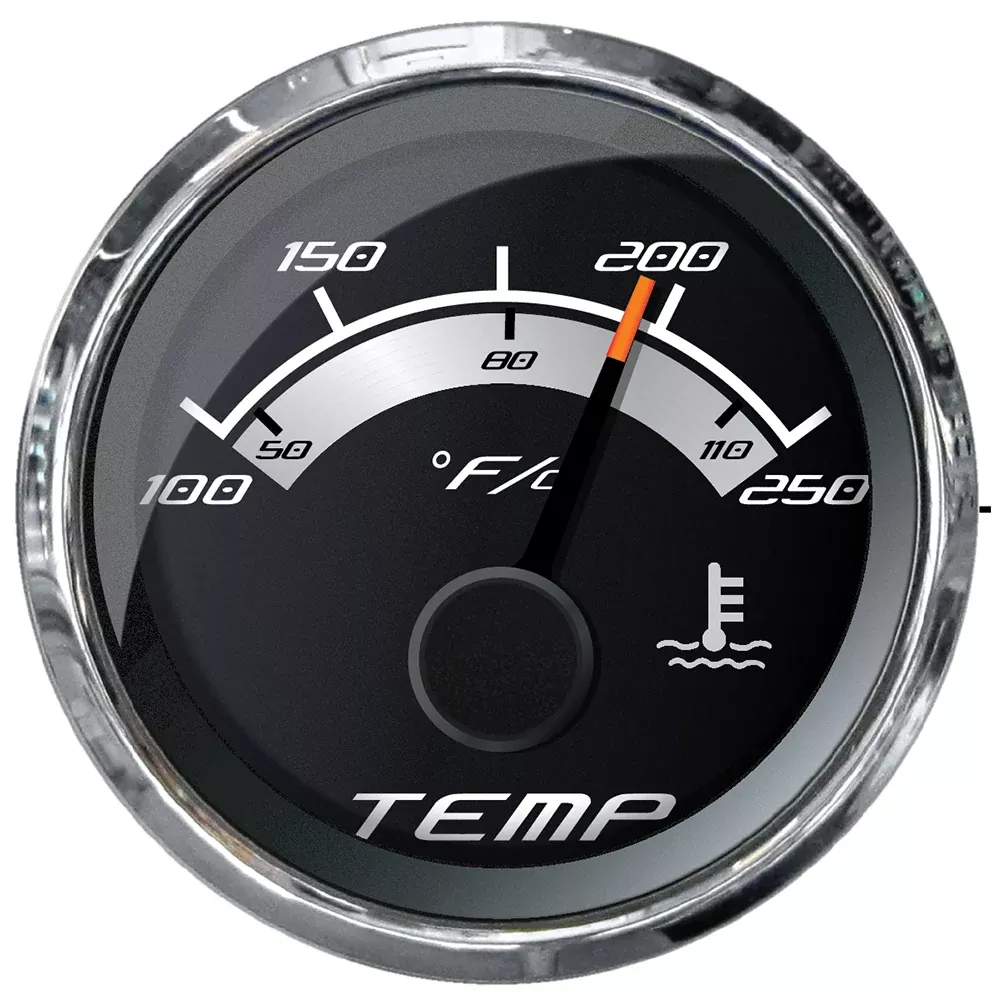 Faria Platinum 2″ Water Temp Gauge (100-250F) [22017]