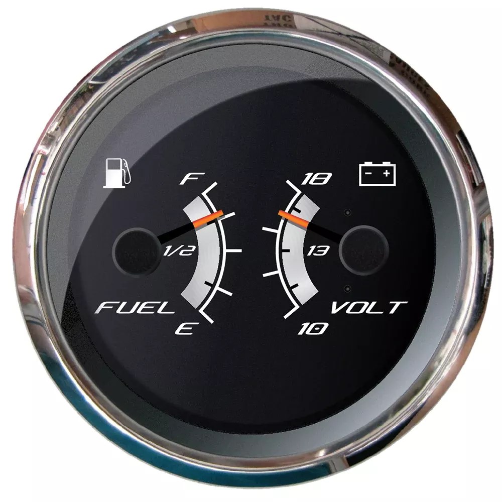 Faria Platinum 4″ Multi-Function – Fuel LevelVoltmeter [22013]